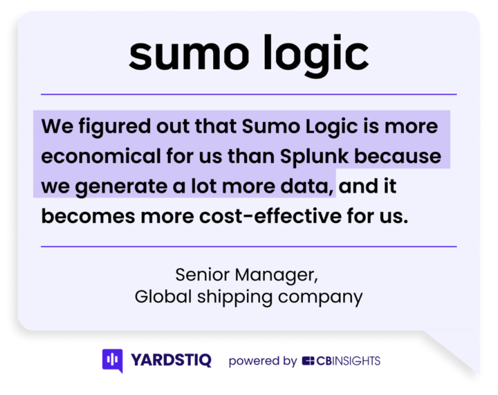 Sumo Logic quote
